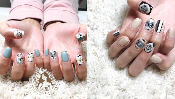 春夏美甲款式2023_夏天美甲款式